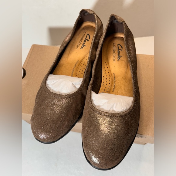 Clarks Collection Flexible Slip-On Flats - Jenette Ease casual classic comfy - Picture 5 of 9